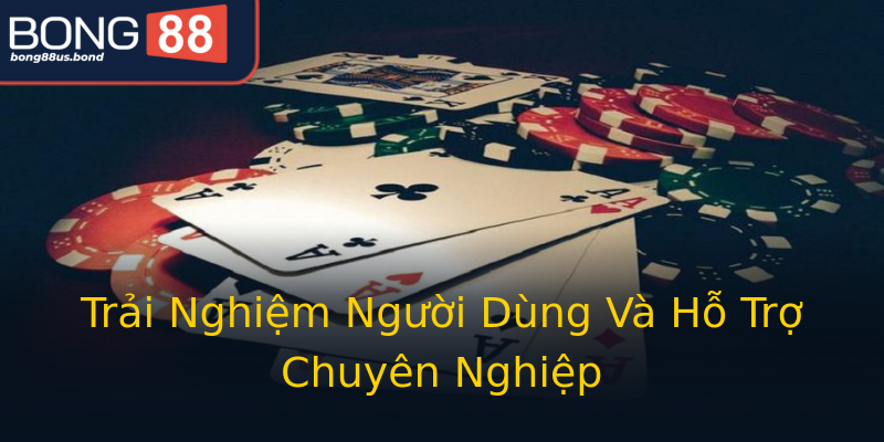 Trải Nghiệm Người Dùng Và Hỗ Trợ Chuyên Nghiệp